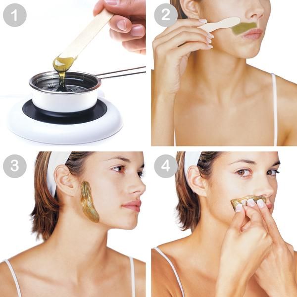 4 Steps of how to apply waxing